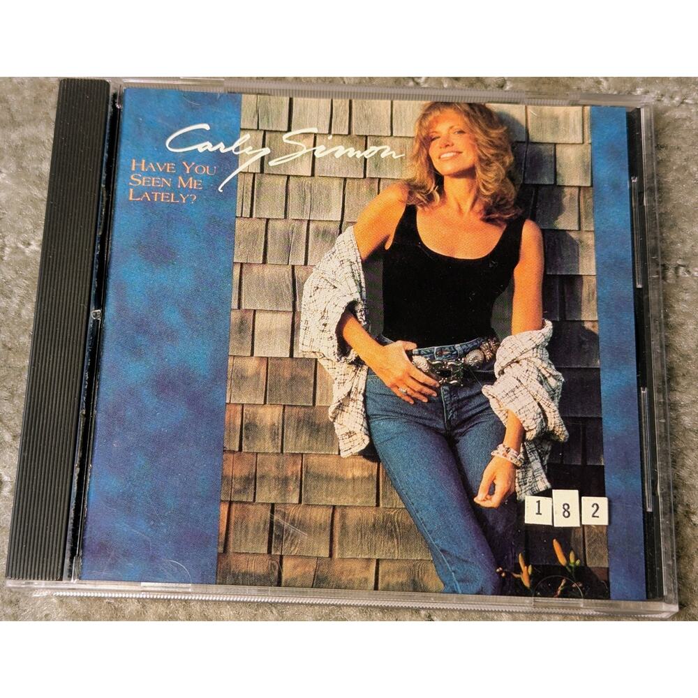 Have You Seen Me Lately? by Carly Simon (CD, 1990) Vtg 90s Music Pop Love Songs